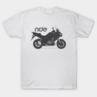 RIde Versys 1000 black T-Shirt